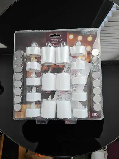 Lumineo 16 piece LED Tea Lights, View more