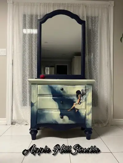 Dresser Hand Painted, View more