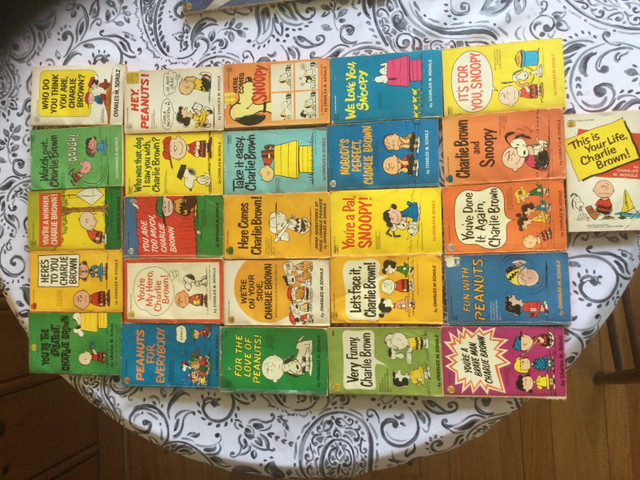 Lot of 26 Charlie Brown pocket books plus 9 BC pocketbooks  in Children & Young Adult in St. Catharines