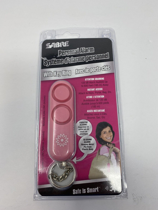 NEW SABRE Personal Alarm with Key Ring in Health & Special Needs in Cambridge