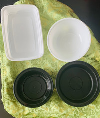 Plastic containers 