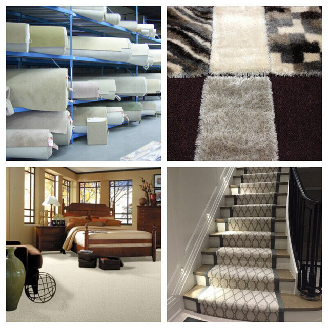 CARPET SALE ROLLS REMNANTS INSTALLATION CARPET STAIR RUNNER in Rugs, Carpets & Runners in City of Toronto