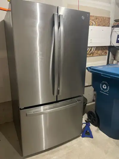 GE 36” 27 cu. ft fingerprint resistant stainless steel fridge , View more