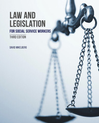 Law and Legislation for Social Service Workers 3E 9781774620922