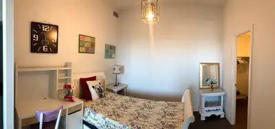 Condo Penthouse Bedroom @Sheppard/Pharmacy M1T 0B6