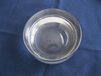 Ashtray Glass Large Heavy Round Cendrier Rond