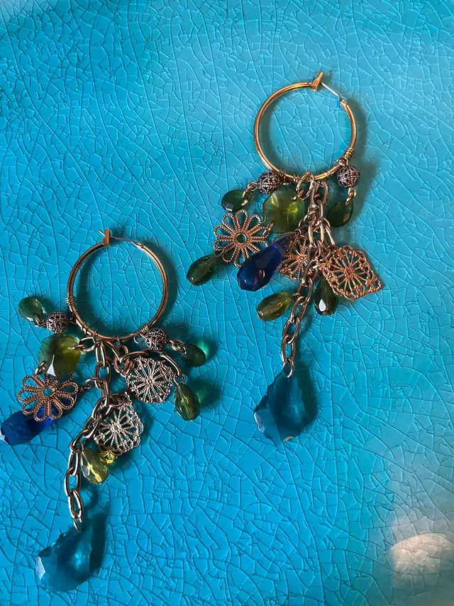 Chandelier Hoop Earrings63660926966401122