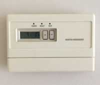 White Rodgers Programmable Thermostat