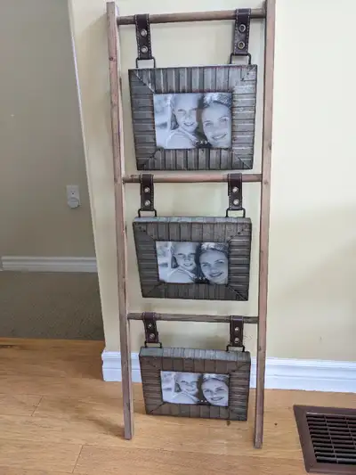 Rustic Wood & Metal Hanging Wall Frames, View more