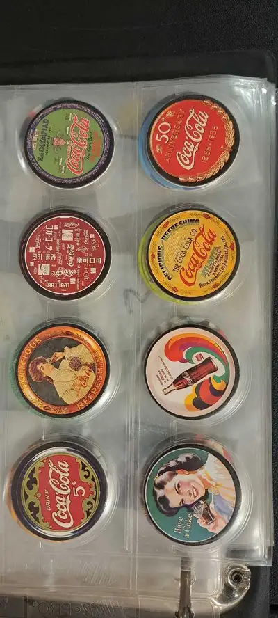 Coca-Cola pog set 8, View more