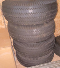 Ensemble de 4 pneus pour remorque 5.30/4.50 6 6 ply  Sawtooth 