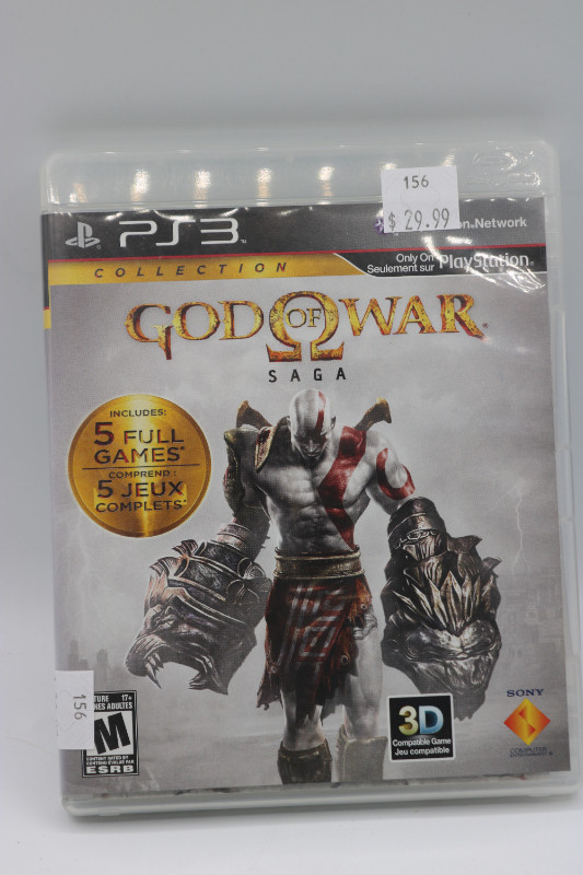 God Of War Saga Dual Pack Playstation 3 (#156) in Sony Playstation 3 in City of Halifax