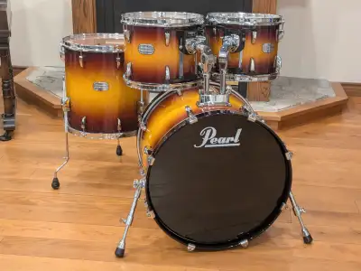 Pearl Session Studio All Birch drum shell pack in MINT condition, View more