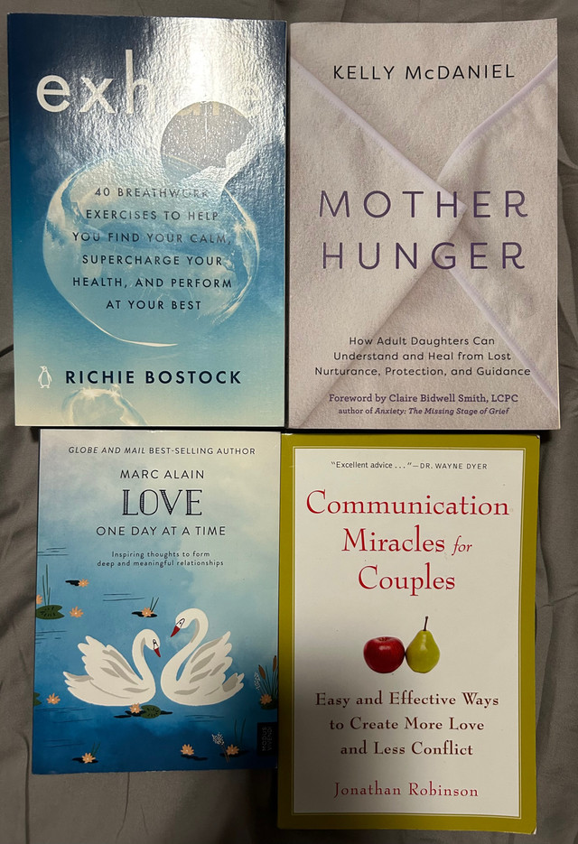 4 Wellness Books  in Non-fiction in Oshawa / Durham Region