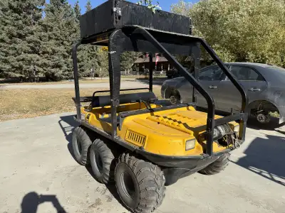 6x6 Argo, everything is working, runs and drives good, could use a carb cleaning, other than that it...