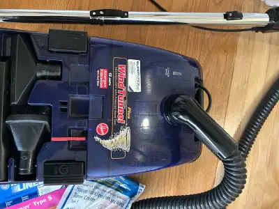 Hoover Canister Vacuum and Bage, View more