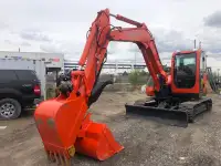 Kubota excavator KX185-3 hyd thumb 2BKT