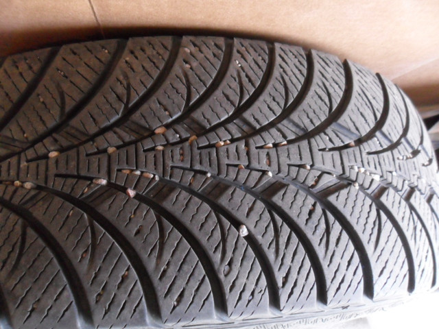 4 Good Year Winter  Tires on Rims.$500.  Was on a Dodge Grand Ca in Tires & Rims in Saskatoon - Image 2