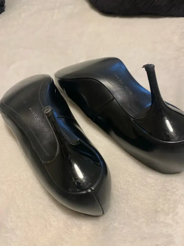 zara heels ambitious& unstoppable, limited edition, black patt in Women's - Shoes in City of Toronto - Image 4
