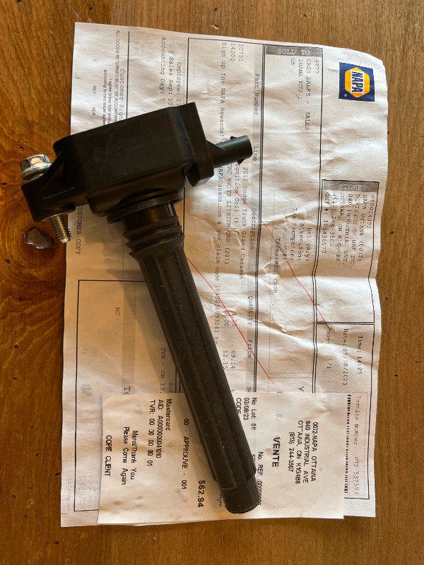 Dodge/Chrysler Ignition Coil(NAPA Brand New) in Engine & Engine Parts in Gatineau