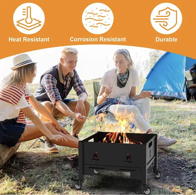 Yaheetech Fire Pit in BBQs & Outdoor Cooking in City of Toronto - Image 5