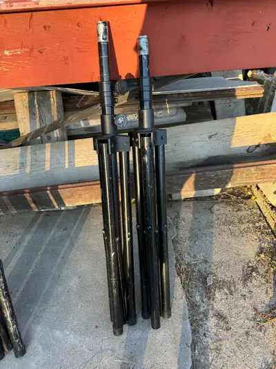 Heavy Duty PA speaker stands, View more