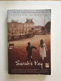 Sarah's Key book by Tatiana de Rosnay
