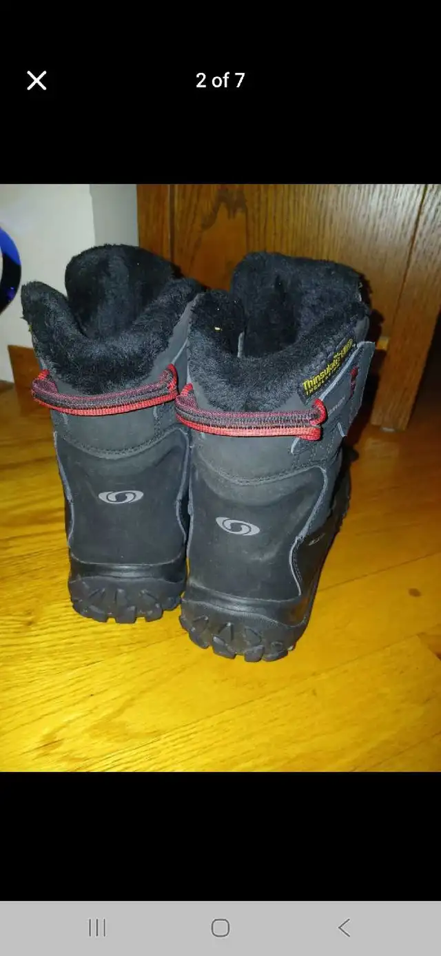 Boots Winter Waterproof Salomon Women Size 6.5 in Women's - Shoes in Calgary - Image 3