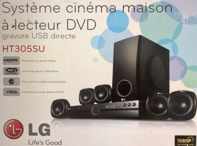 Cinéma maison HDMI, DVD, RADIO AM/FM dans CD, DVD et Blu-ray  à Saint-Hyacinthe