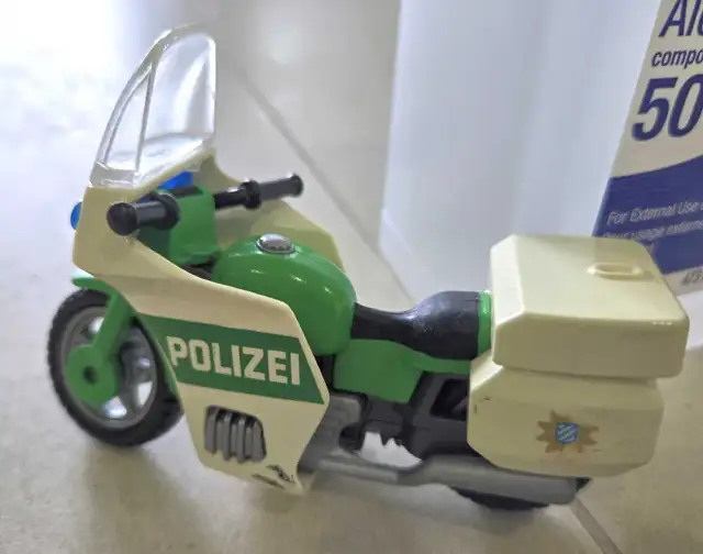 Playmobil Police motorcycle