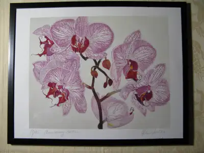 Giclee Fine Art Print - Orchids, View more