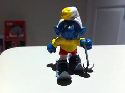 Super Smurfs - Vintage Cross Country Ski Smurf, View more