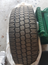 4 Car tires on winter rims for sale