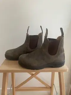 Blundstone #585 Classic Chelsea Boot in Rustic Brown, View more