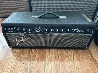 1965 Fender Bandmaster guitar amplifier, View more