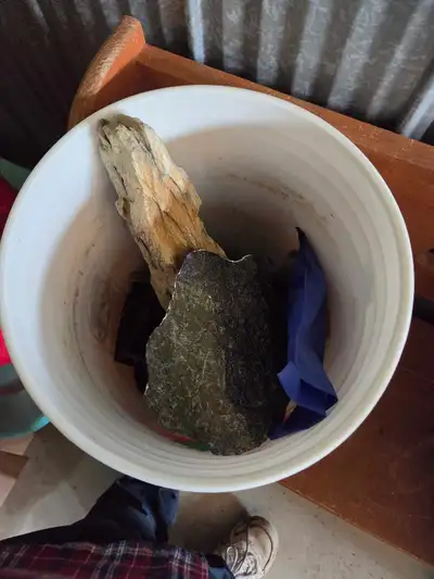 Fish tank rocks + hardscape (dragonstone, pleco hides), View more