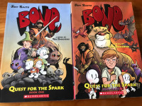 Two BONE graphics novels - #1 and #3