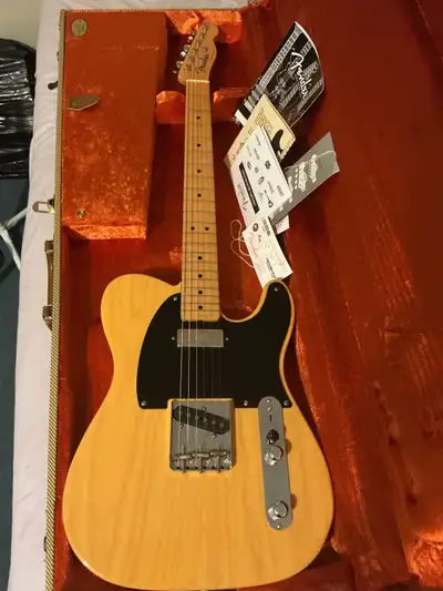2011 American vintage 52 hot rod telecaster. In great shape with case and candy. Looking to change i...