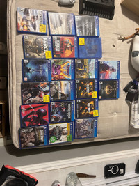 PS4 bundle with keyboards and mouse and 20 games