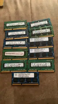 9 x 4gb 1R X 8 pc3 10600S And 2 x 2gb pc3 12800S