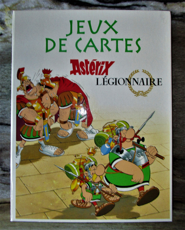 Jeux de cartes Astérix Légionnaire dans Art et objets de collection  à Longueuil/Rive Sud