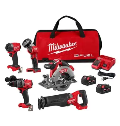 Milwaukee 5pc Combo Tool Set BNIB, View more