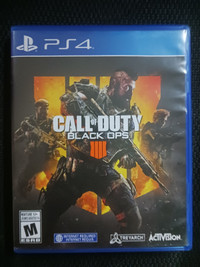 JEUX PS4 CALL OF DUTY BLACK OPS 4