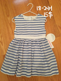 Girl Dresses (various sizes) NEW with tags!/Robes pour filles