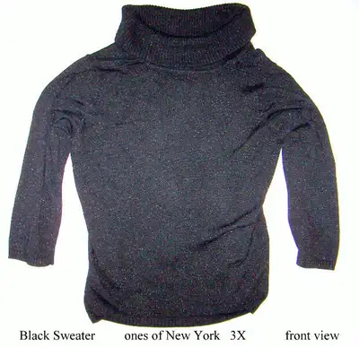 WOMEN'S SWEATER - JONES OF NEW YORK - SIGNATURE SERIES 3X, View more