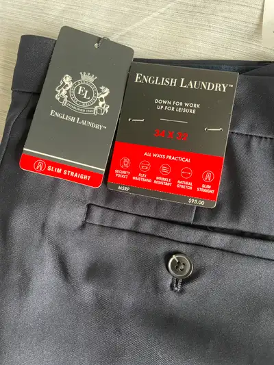 Men’s Dress Pants English Laundry Brand size 34” x 32”, View more