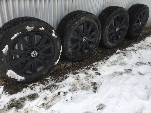 255/60r19 mercedes snow winter 5x112 in Tires & Rims in Vernon