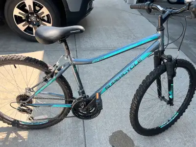 Supercycle Nitro 24” 21 speed Virtually new as bought for my wife who never ever used it Compare now...