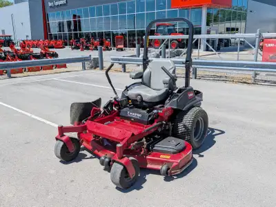 Commercial grade zero-turn mower, 25hp Kohler Command Pro EFI engine, 60" deck, flat-free front tire...