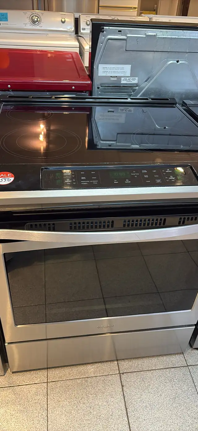 WHIRLPOOL Built-in Stainless Steel Range for Only $499